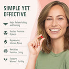 Lubracil Vaginal Moisturizer Softgels for Hydration

