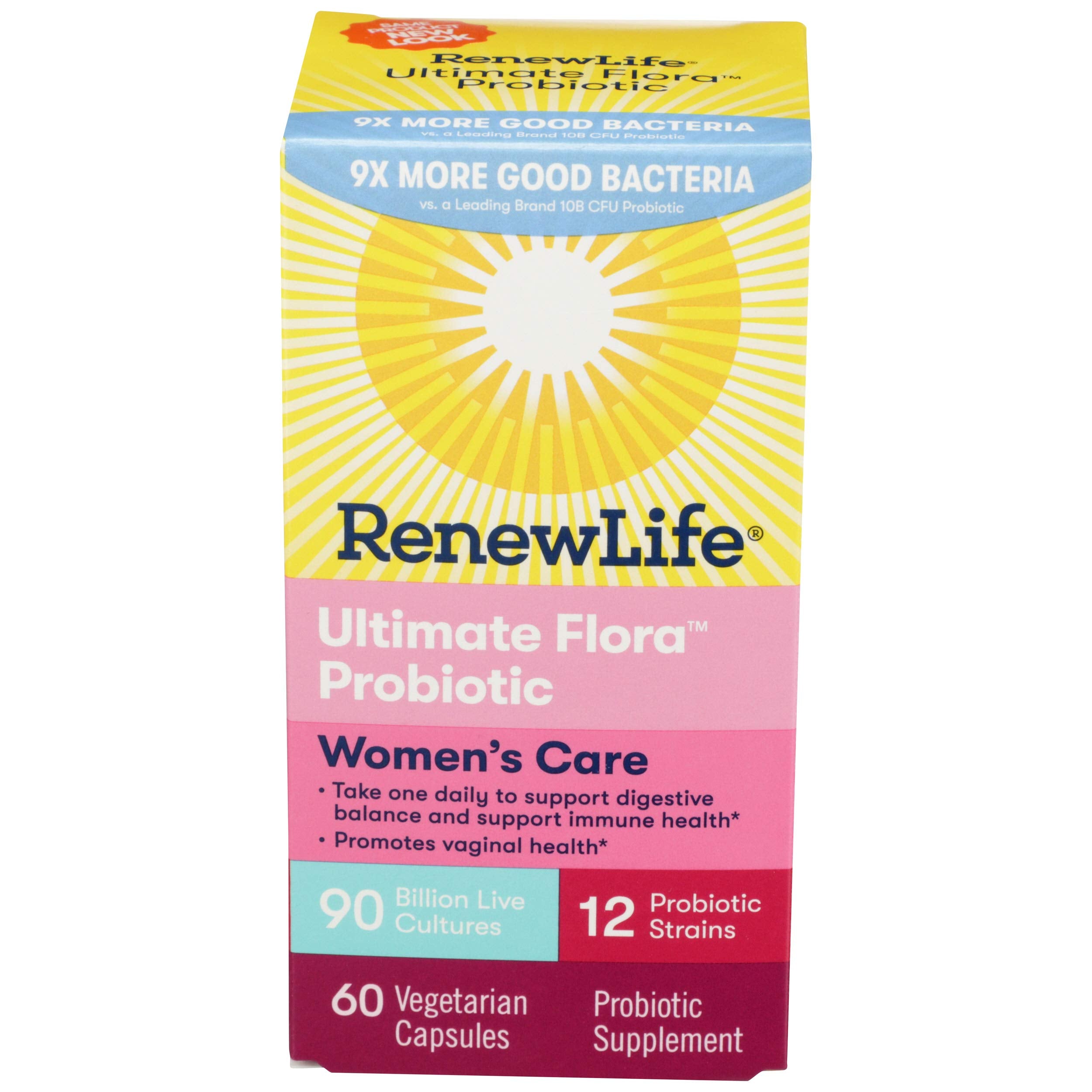 Renew Life Women's Probiotic Capsules for Feminine Health

