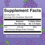 MaryRuth's Toddler Iron Supplement - Liquid Iron for Kids

