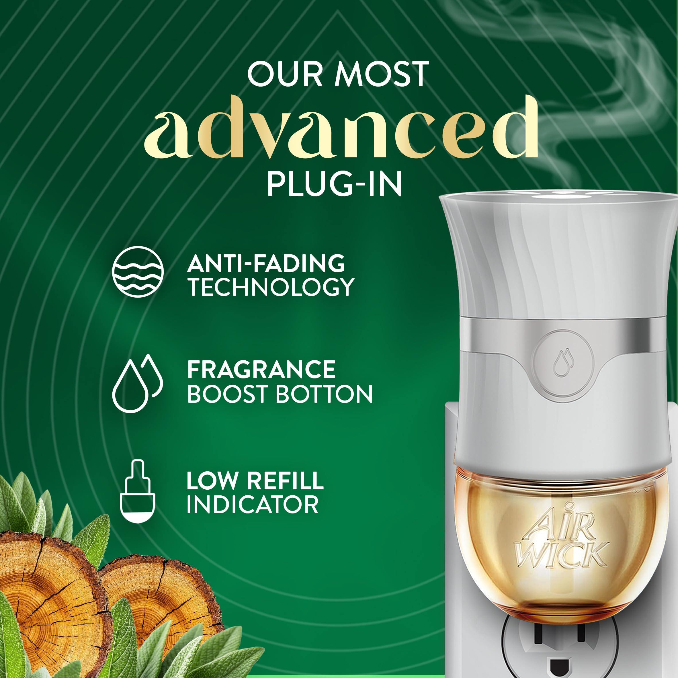 Air Wick Plug-In Scented Oil Refill with Natural Essential Oils

