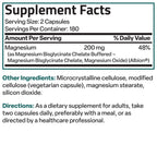 Bronson Magnesium Glycinate Chelated Supplement

