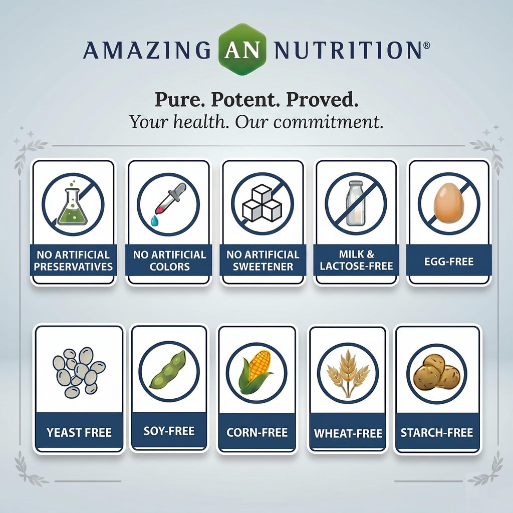 Quercetin 500 mg Veggie Capsule | Amazing Formulas

