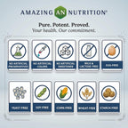 Quercetin 500 mg Veggie Capsule | Amazing Formulas

