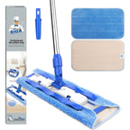MR.SIGA Microfiber Mop Telescopic Stainless Handle

