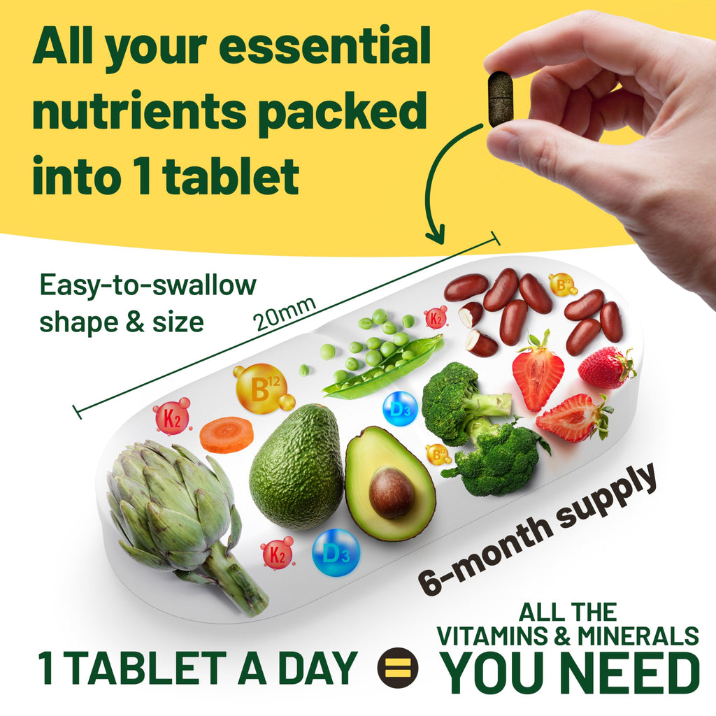 Vegan Multivitamin & Mineral Supplement | Adults

