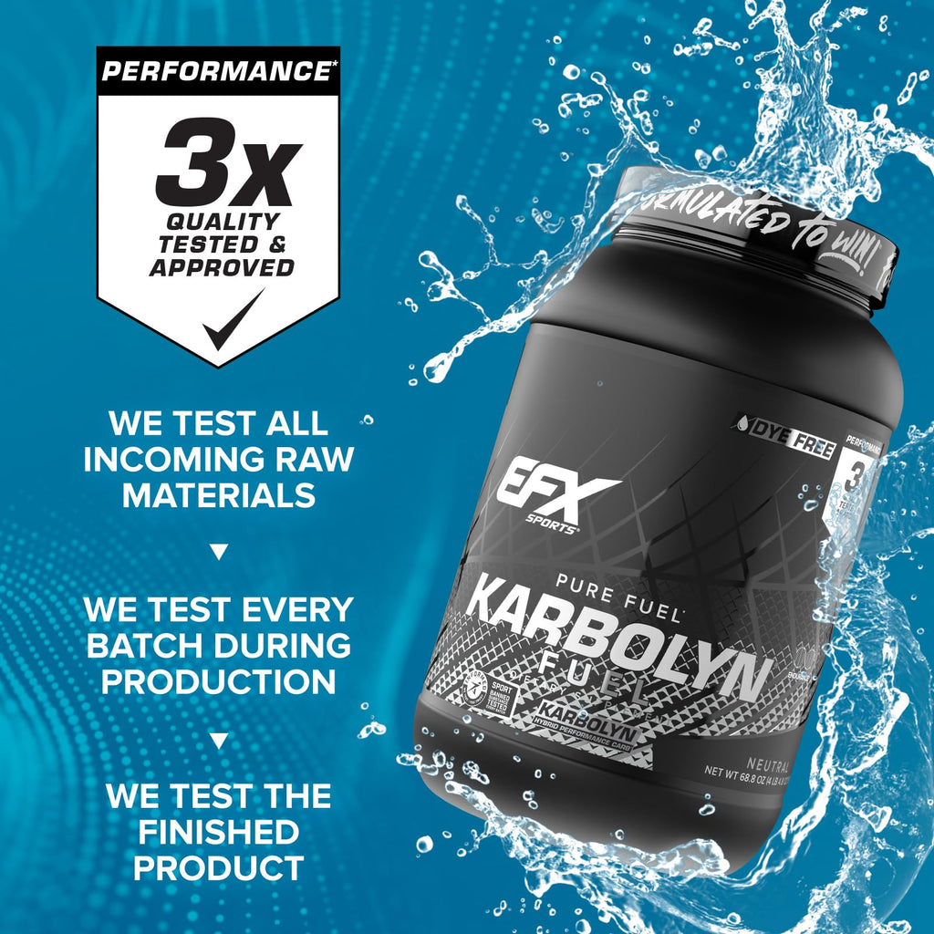 EFX Sports Karbolyn Fuel Carbohydrate Powder for Fast Energy


