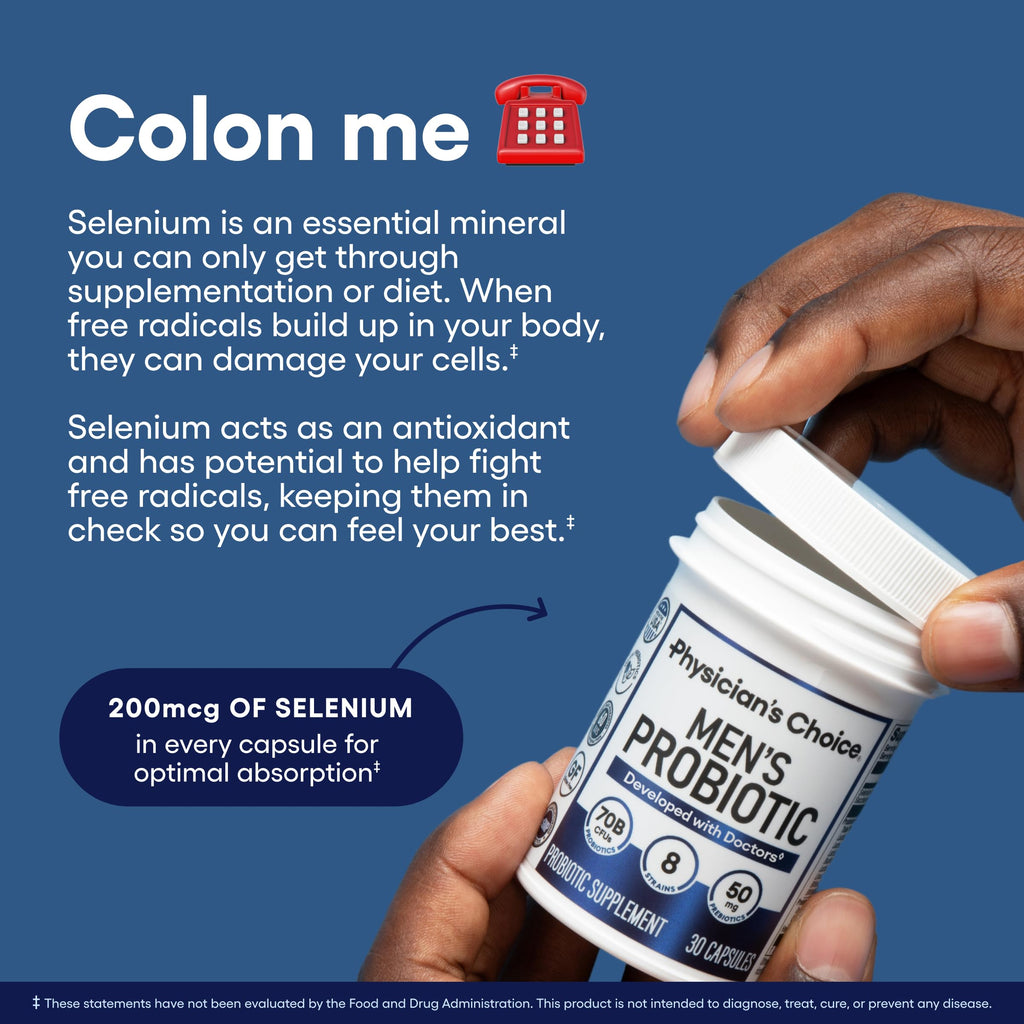 Physician's Choice Probiotics for Men | Digestive Health

