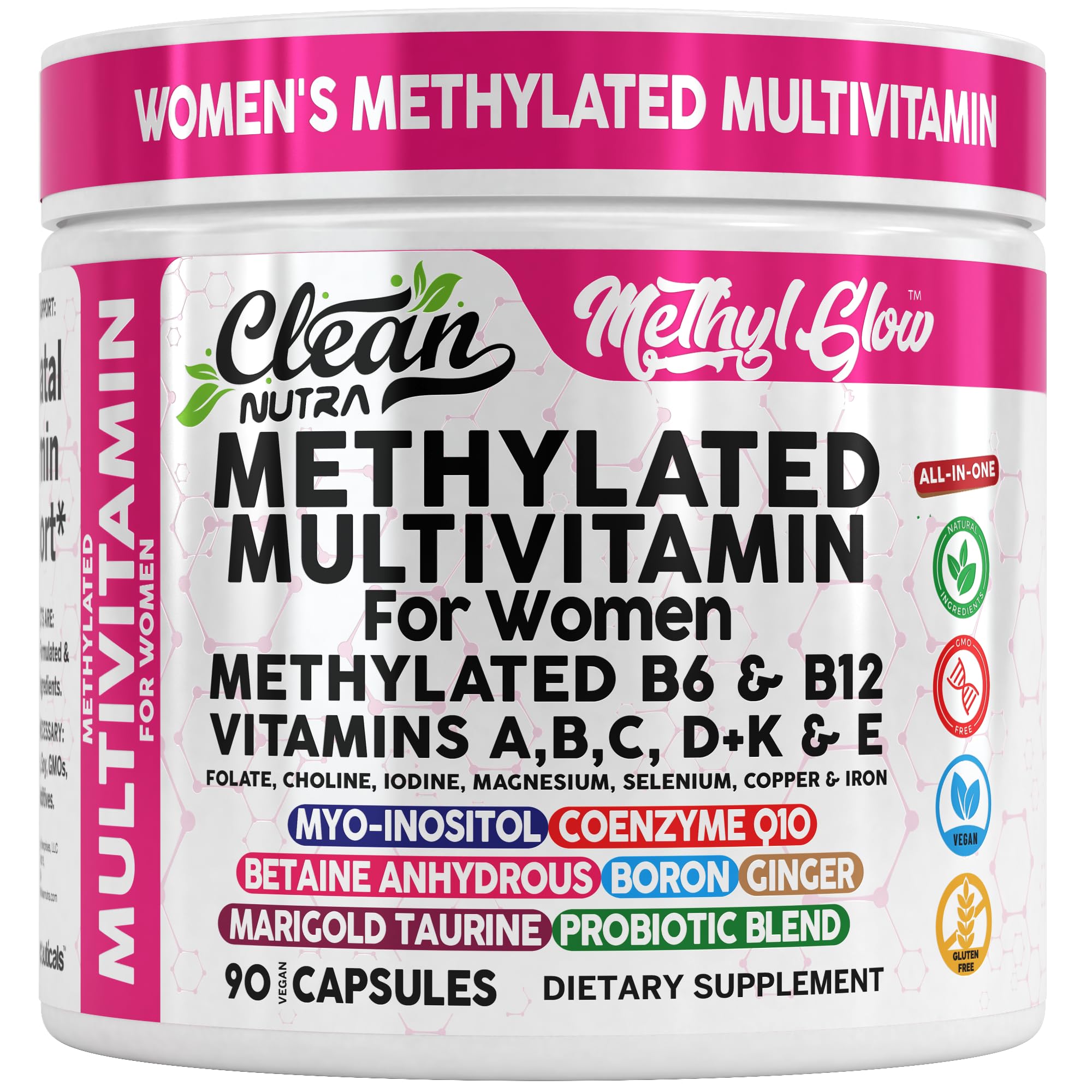 Clean Nutra Methylated Women's Multivitamin

