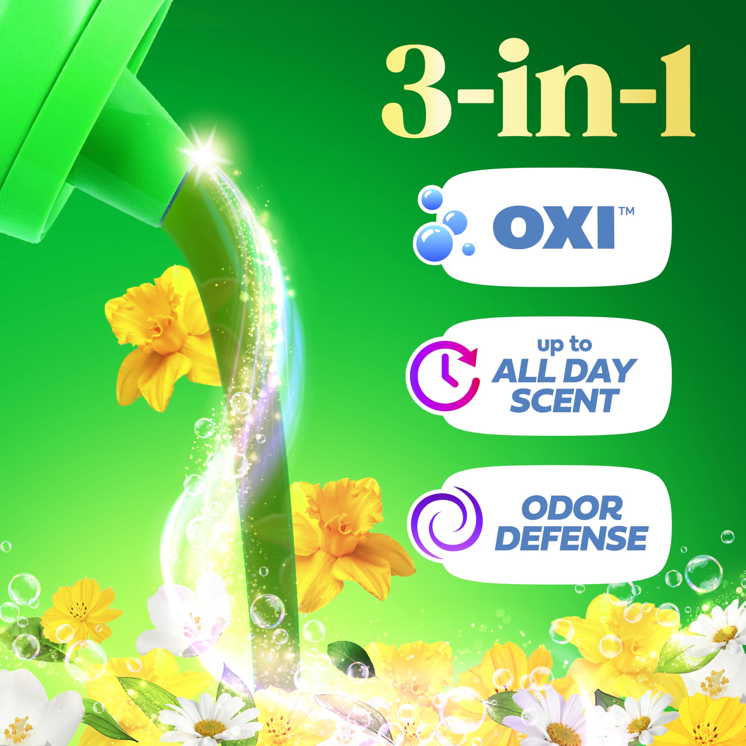 Gain Plus Liquid Laundry Detergent with Oxi Original Scent

