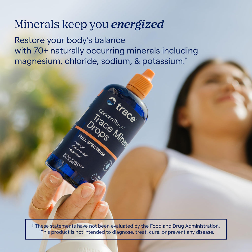 ConcenTrace Trace Mineral Drops - Liquid Mineral Supplement

