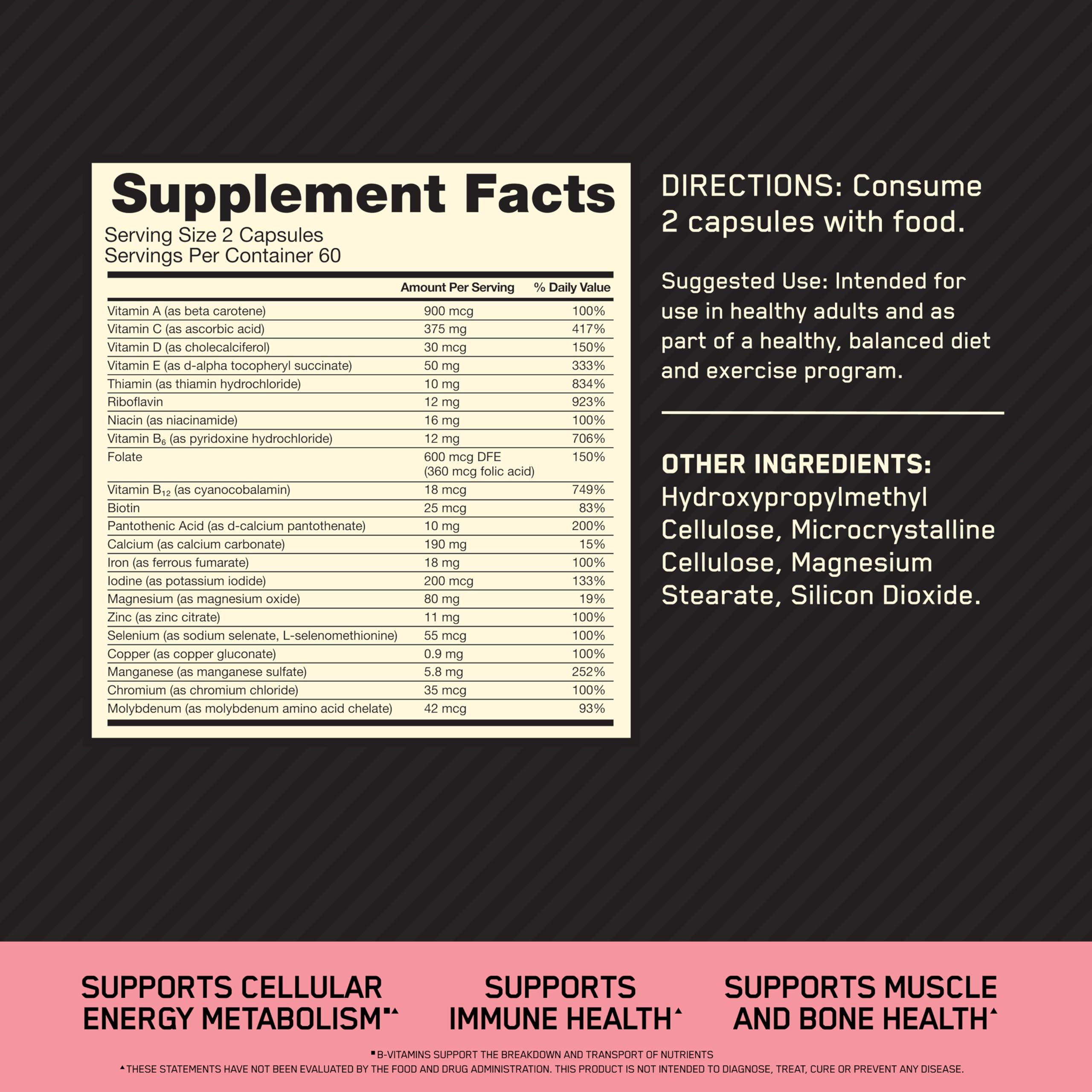 Optimum Nutrition Opti-Women Multivitamin with Iron

