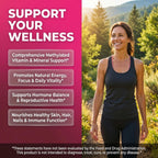 Clean Nutra Methylated Women's Multivitamin

