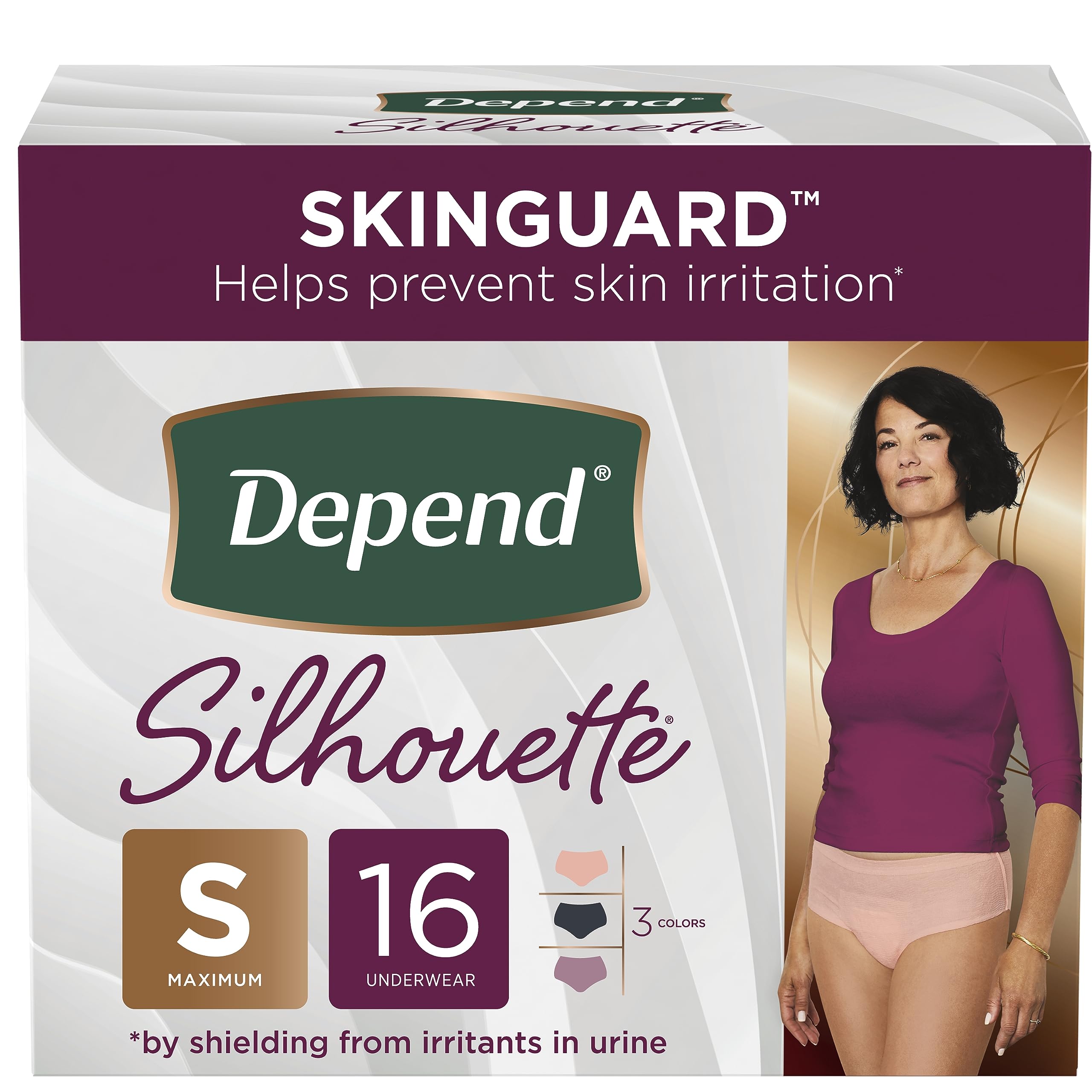 Depend Silhouette Incontinence Underwear Maximum Absorbency