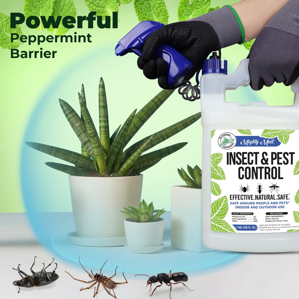 Mighty Mint Peppermint Oil Pest Repellent Spray - Pet-Safe

