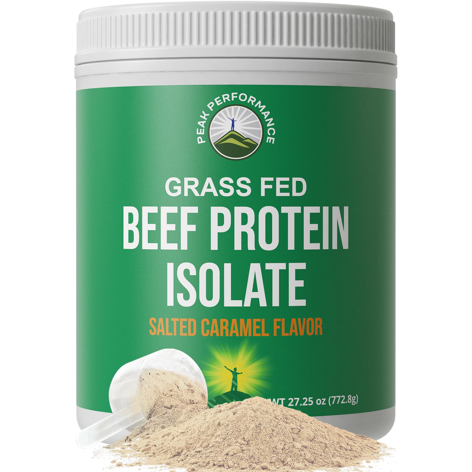 Grass Fed Beef Protein Powder Isolate - Lactose Free, Dairy Free, Whey Free