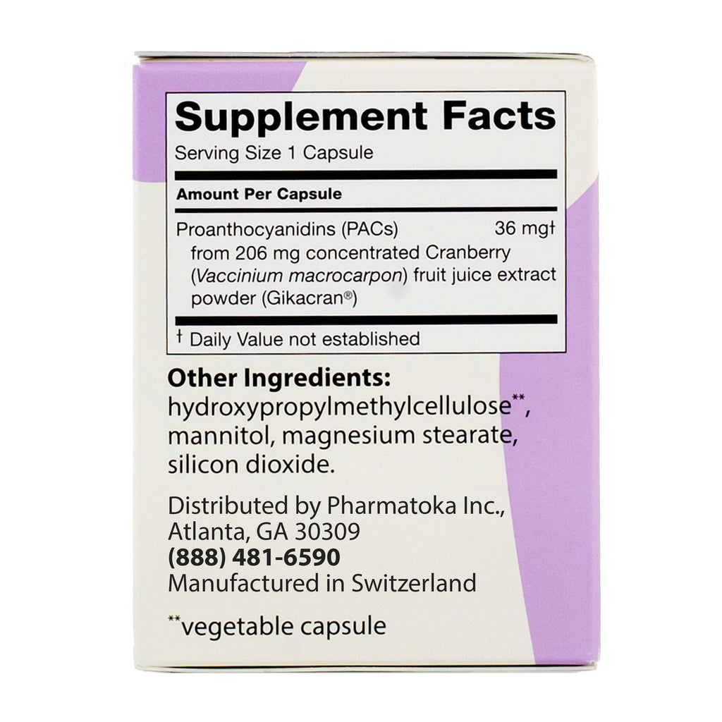 ellura 36 mg PAC Cranberry Urinary Tract Capsule

