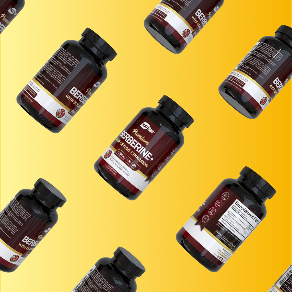 NutriFlair Berberine HCl with Cinnamon Capsules

