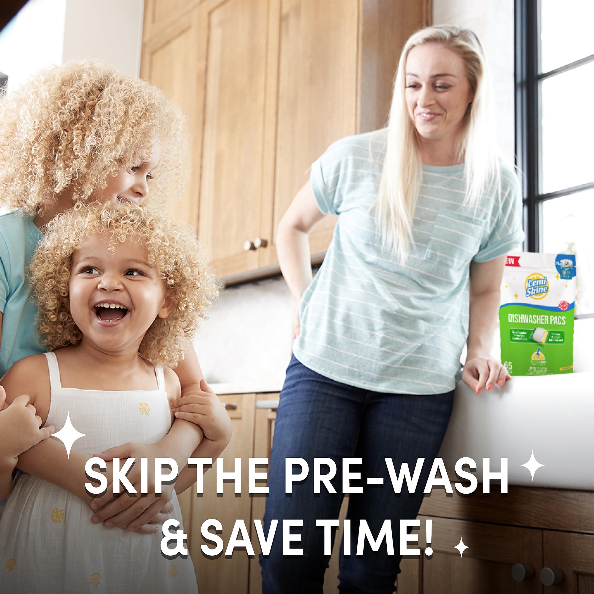 Lemi Shine Dishwasher Detergent Pods | Lemon Fresh Clean

