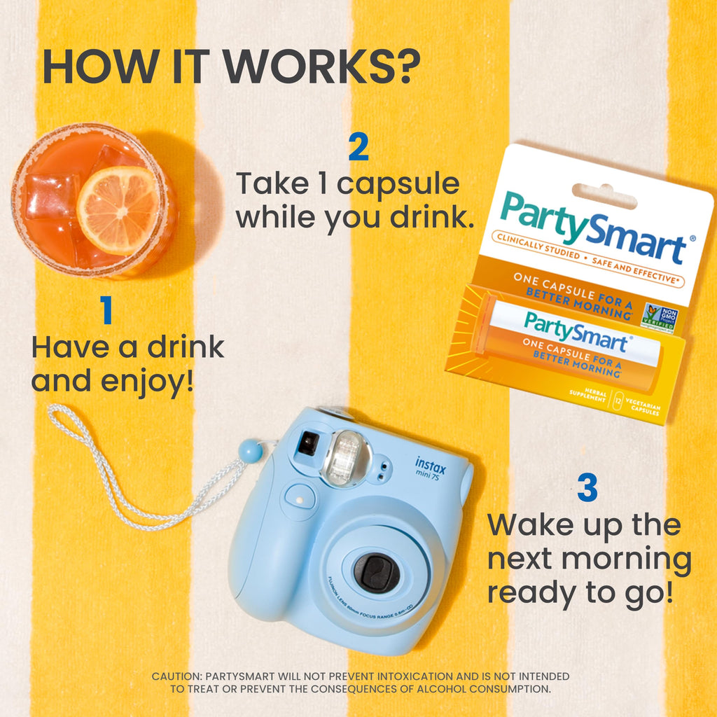Himalaya PartySmart Herbal Alcohol Metabolism Support

