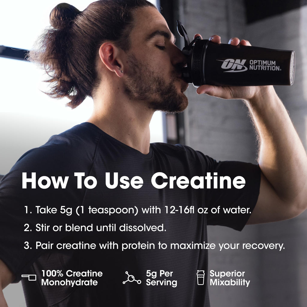 Optimum Nutrition Creatine Micronized Powder - 5 g per scoop

