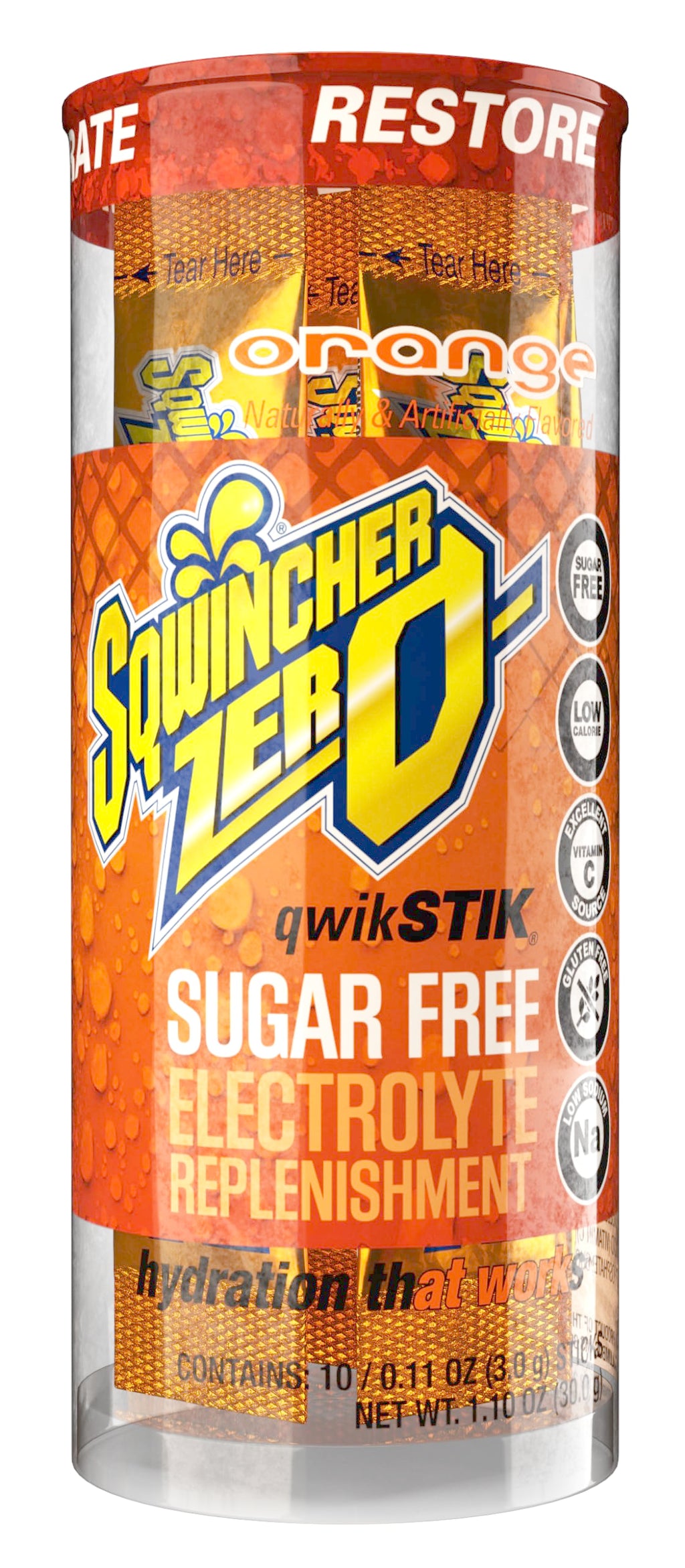 Sqwincher Qwik Stik Sugar Free Electrolyte Drink Mix

