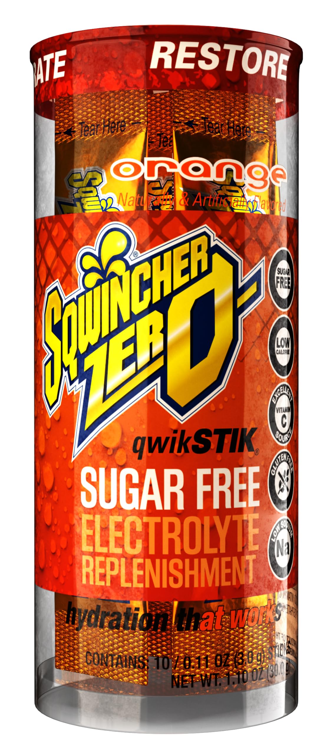 Sqwincher Qwik Stik Sugar Free Electrolyte Drink Mix

