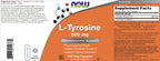 Now Foods L-Tyrosine 500 mg Free-Form Supplement | Non-GMO

