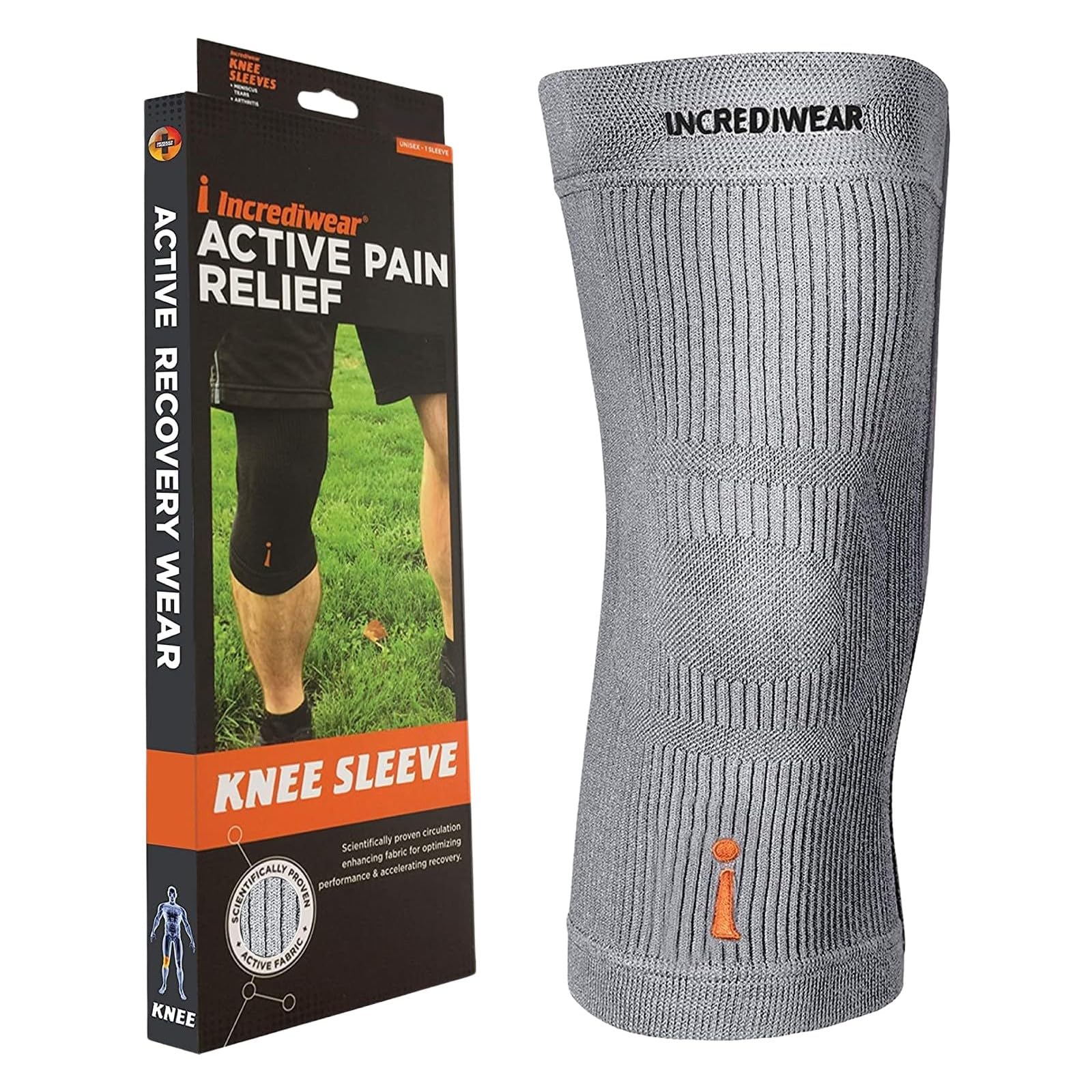 Incrediwear Knee Sleeve for Knee Support and Recovery

