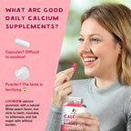 LUCNVEM Calcium Citrate Gummies with Vitamin D3 & K2

