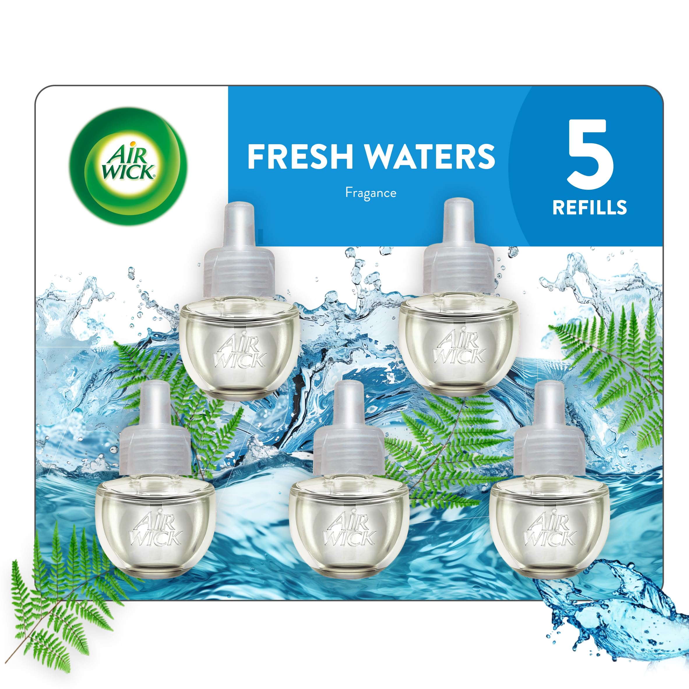Air Wick Plug-In Scented Oil Refills with Essential Oils