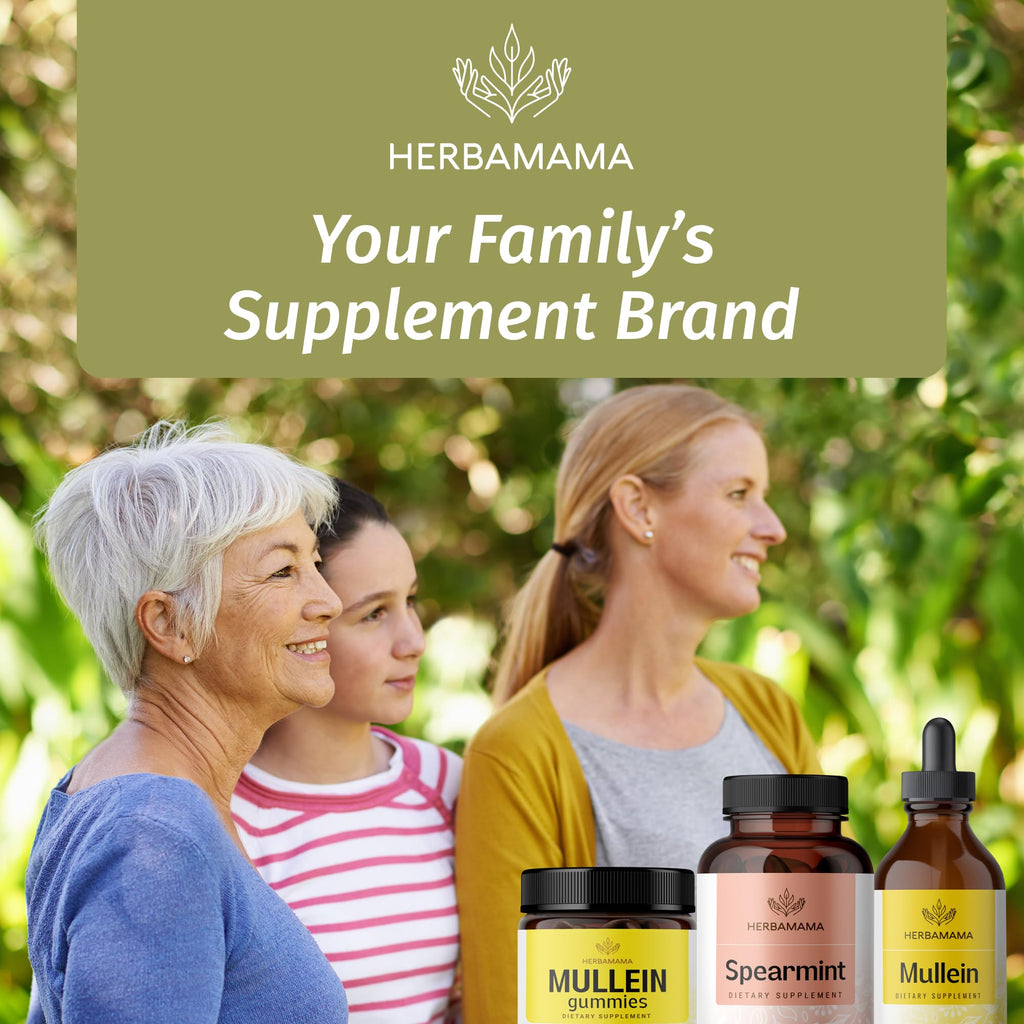 Herbamama Spearmint Capsules for Digestive Health

