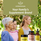 Herbamama Spearmint Capsules for Digestive Health

