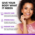 Biotin Gummies with Collagen for Hair & Skin Support

