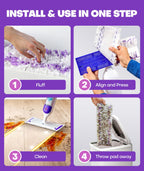 Power Mop Refill Pads by Domudy – Disposable

