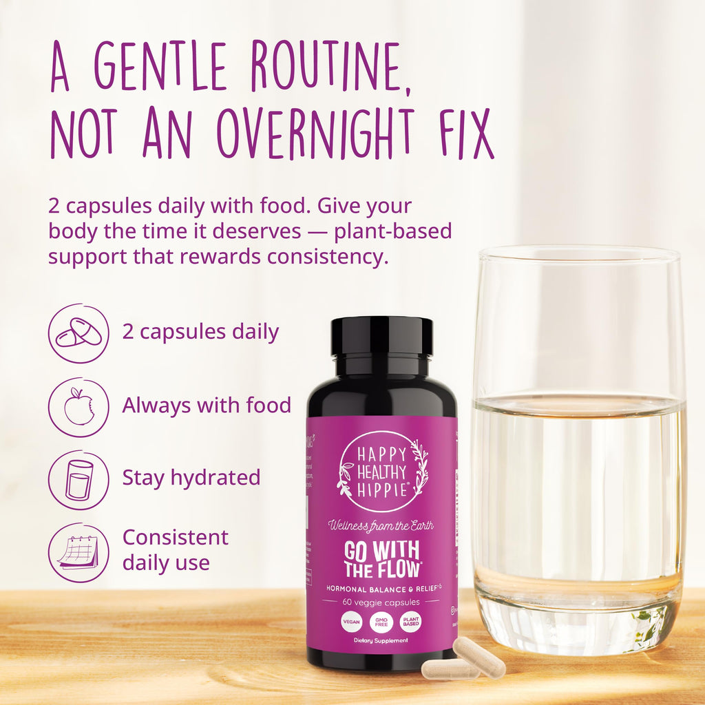 Happy Healthy Hippie Hormone Balance Herbal Supplement

