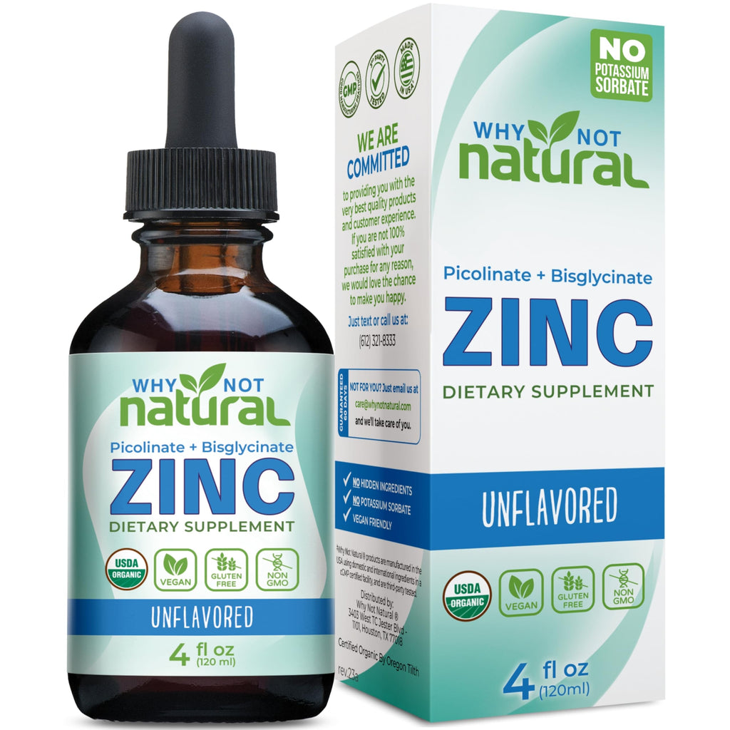 Liquid Zinc Drops for Immune & Gut Support

