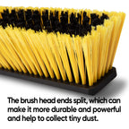 Yocada Heavy-Duty Push Broom with Stiff Bristles

