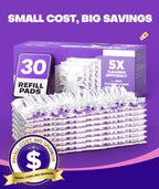 Power Mop Refill Pads by Domudy – Disposable

