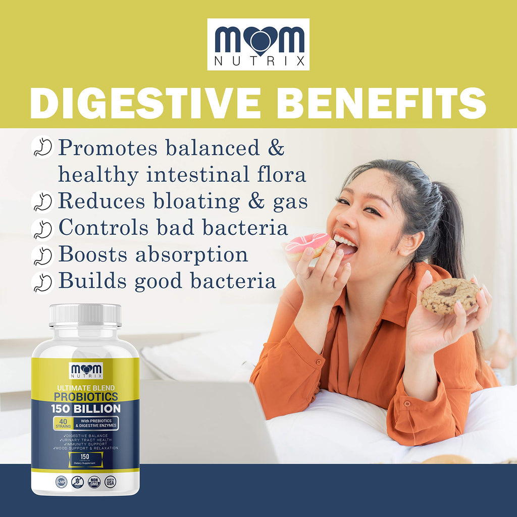 MOM NUTRIX Probiotic Supplement with Multiple Strains

