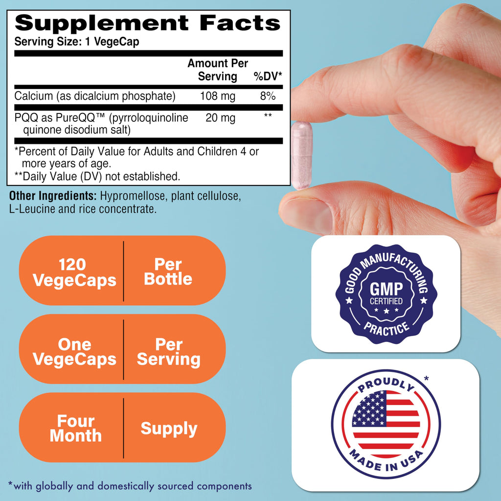 PQQ Supplement by Health Thru Nutrition | Vegan & Non-GMO

