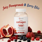 Micro Ingredients Multi Collagen Gummies | Chewable Collagen

