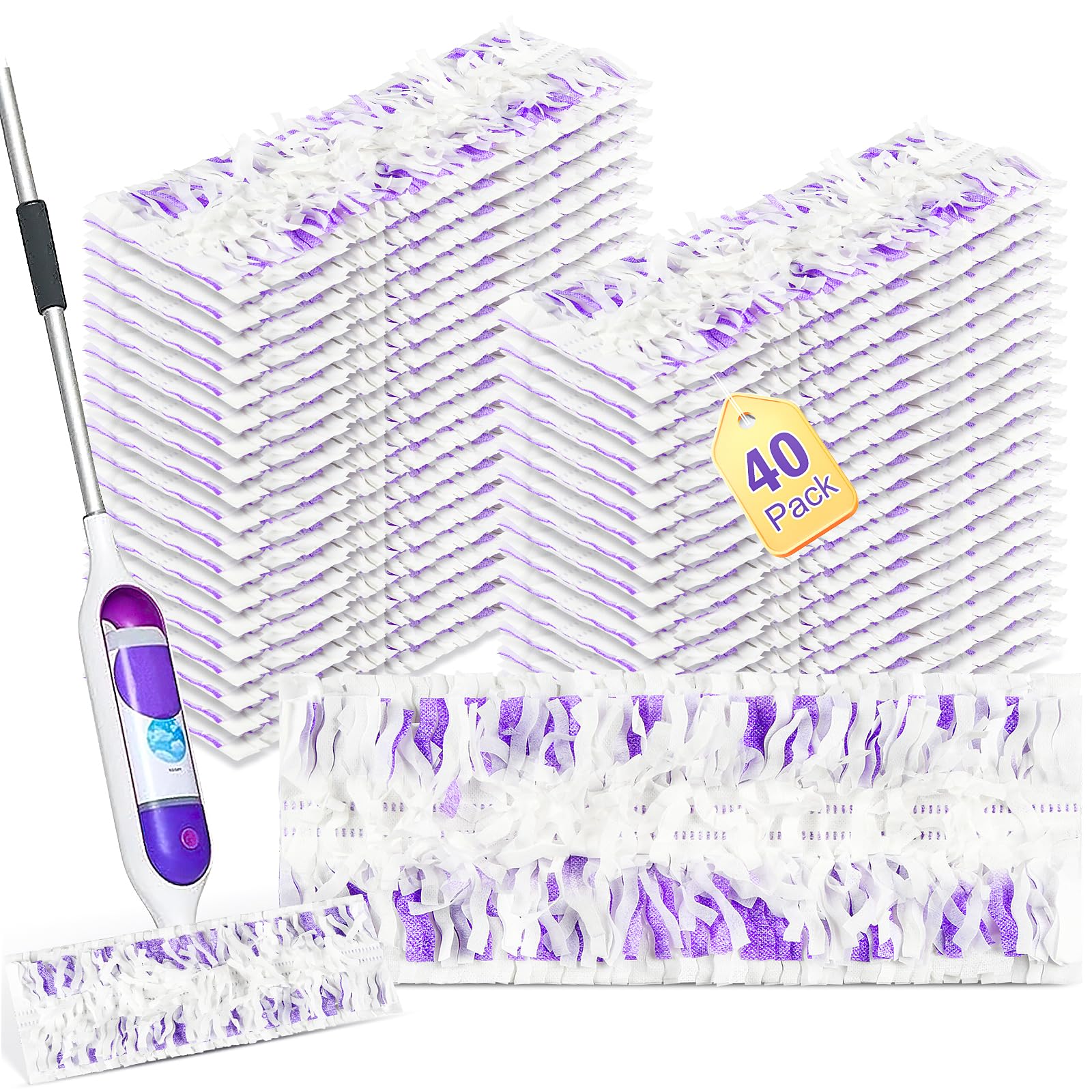 PowerMop Refill Pads for Multi-Surface and Wood Mop

