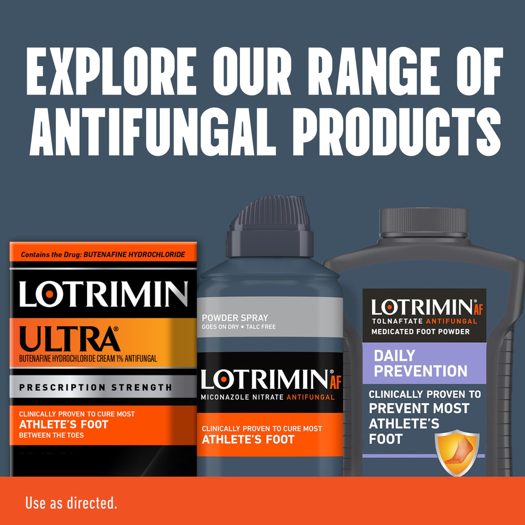 Lotrimin AF Antifungal Treatment for Athlete's Foot

