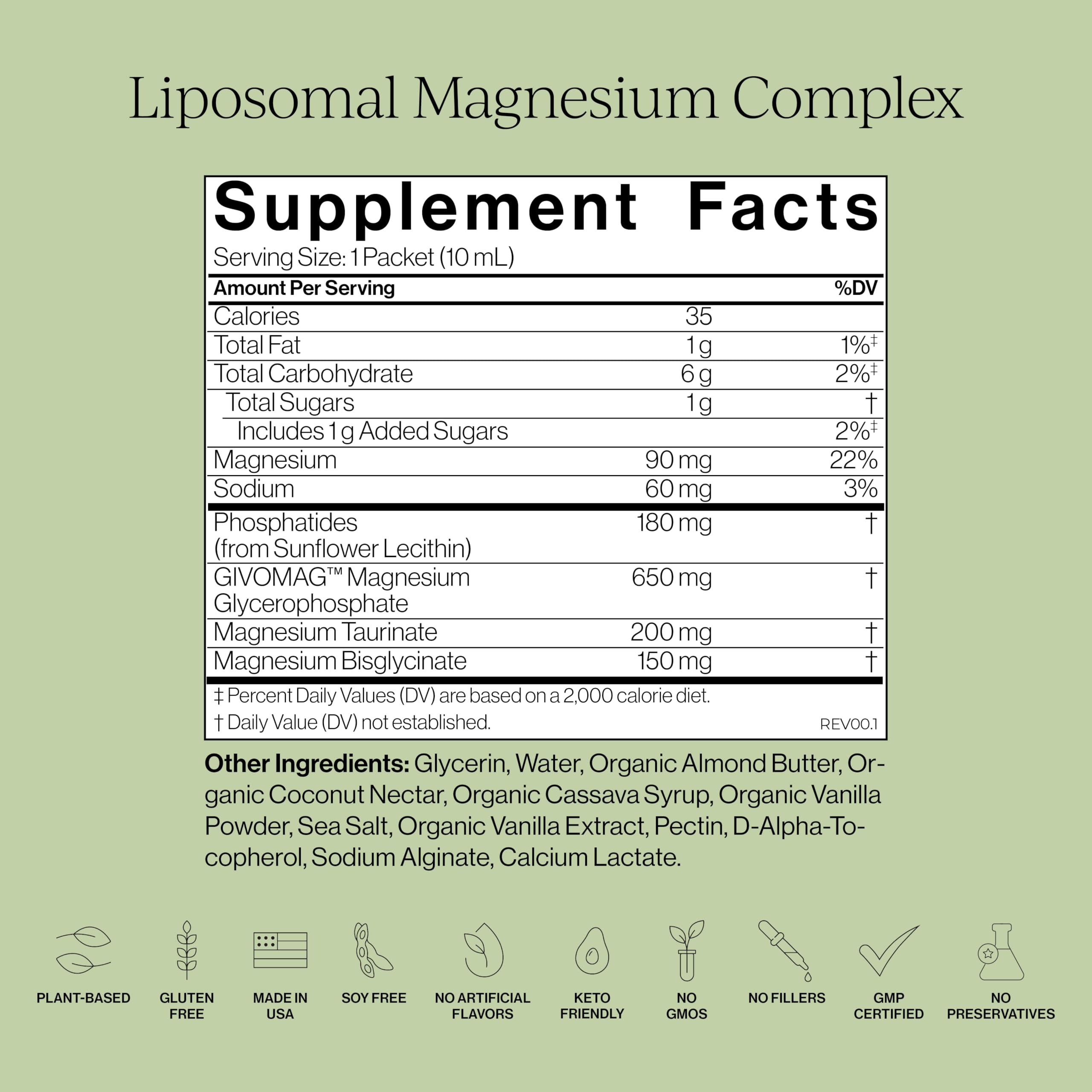 Cymbiotika Liposomal Magnesium Complex - High Absorption

