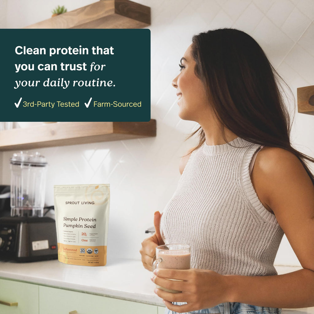 Sprout Living Plant Protein Powder | Pure Plant Protein

