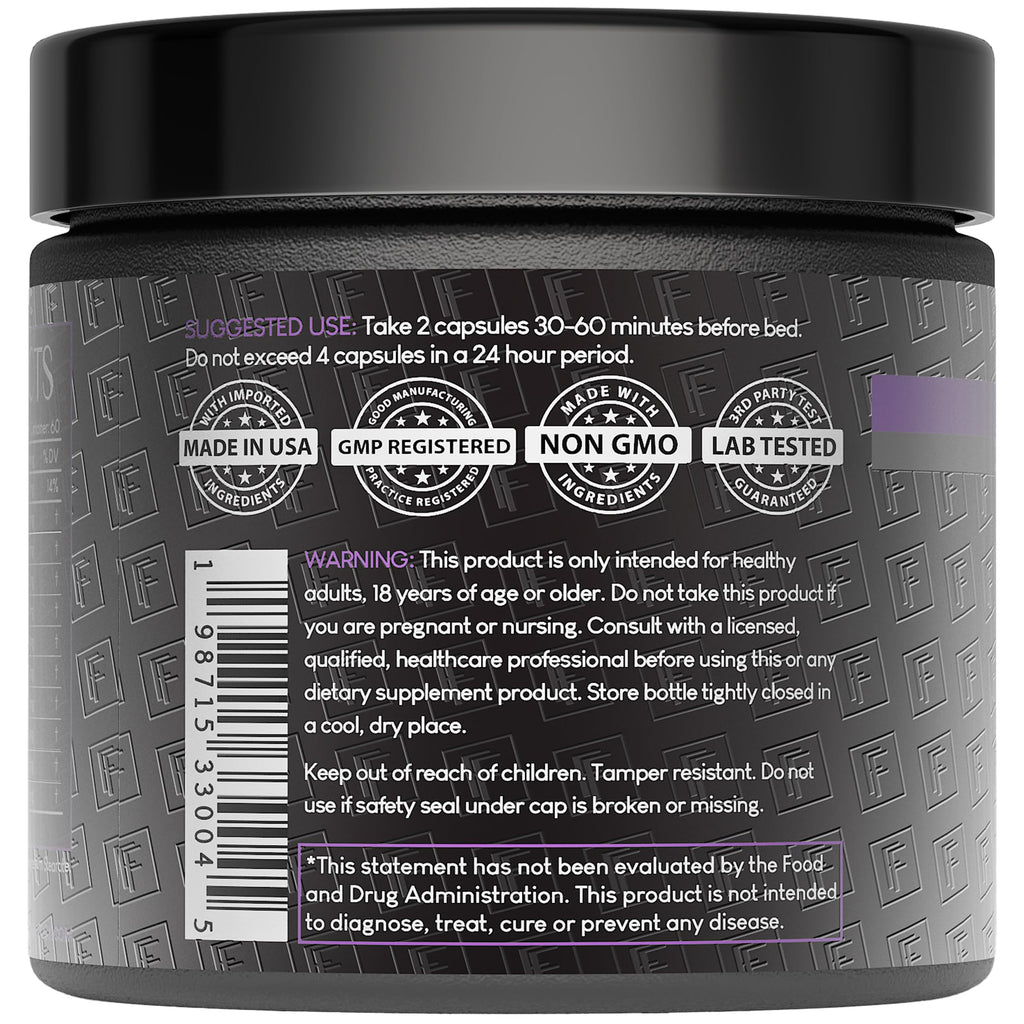 Formulation Factory The Night Before Magnesium Sleep Aid

