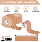 CKee p Kinesiology Tape - Latex Free Cotton Strips

