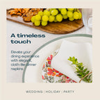 Lintext Linen-Feel Guest Towels | Cloth-Like Disposable

