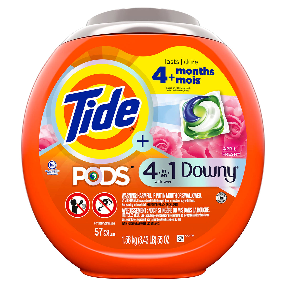 Tide PODS with Downy Laundry Detergent Pacs