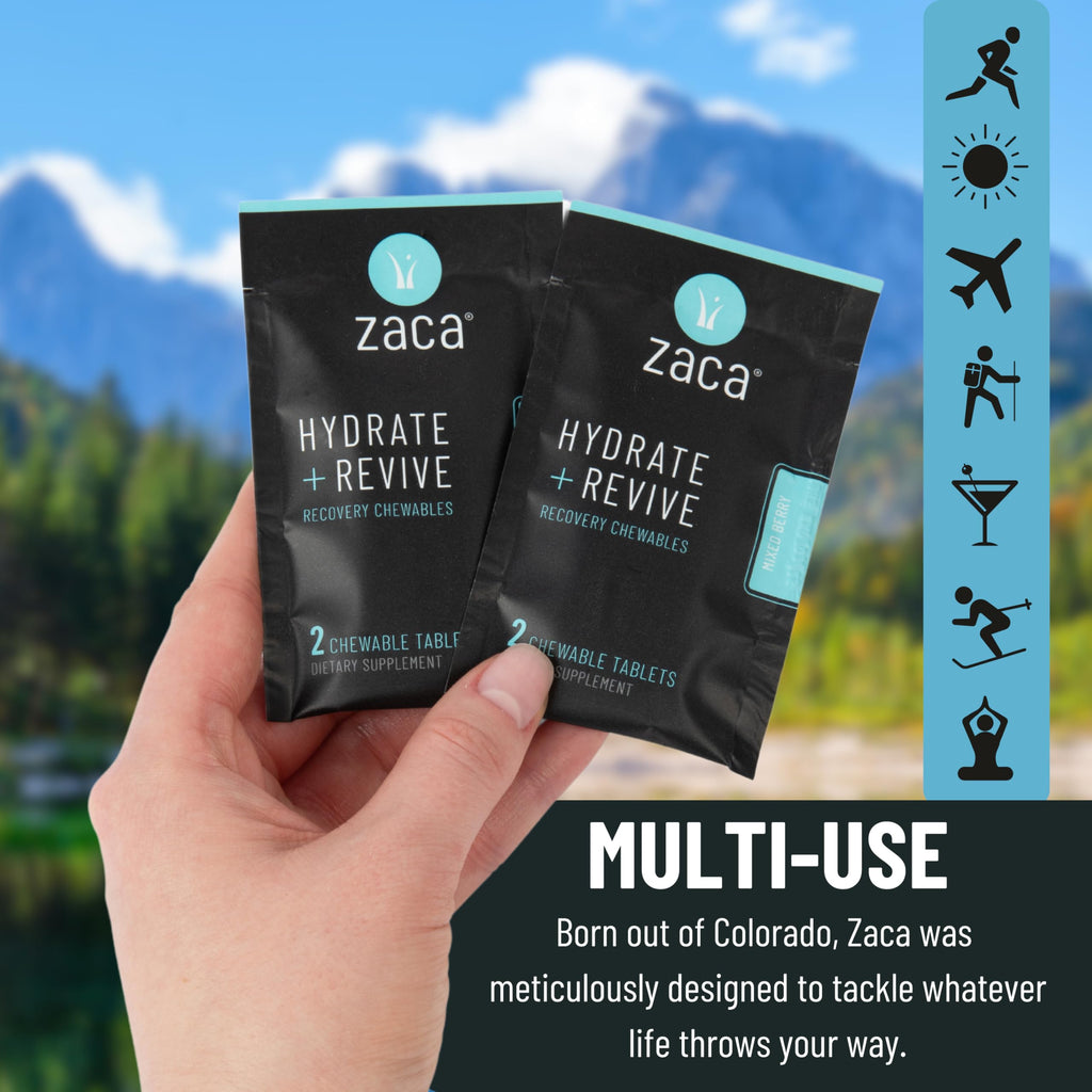 Zaca Recovery Chewable Supplement | Hydrate and Revive

